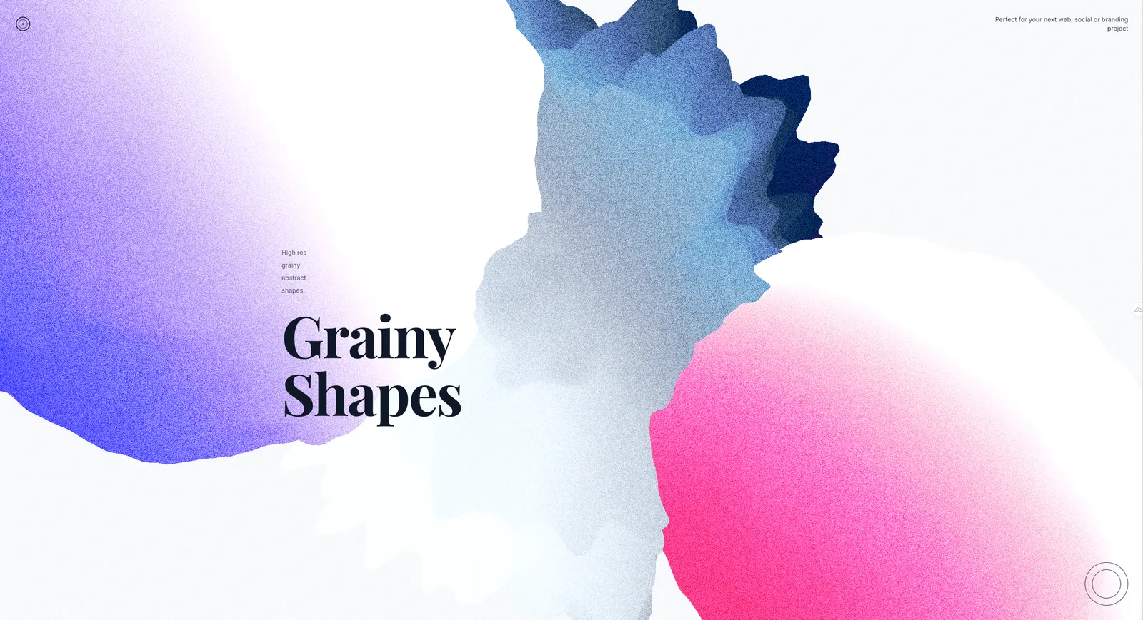 Grainy Liquid Blobs